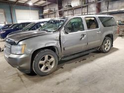 Salvage cars for sale at Eldridge, IA auction: 2009 Chevrolet Suburban K1500 LT