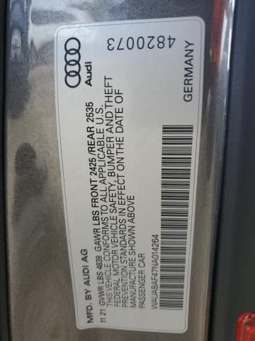 2022 Audi A4 Premium 40