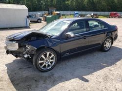 Salvage cars for sale at Charles City, VA auction: 2008 Lincoln MKZ