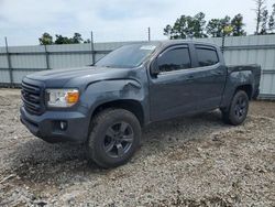 Salvage trucks for sale at Harleyville, SC auction: 2016 GMC Canyon SLT