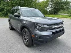 Salvage cars for sale at North Billerica, MA auction: 2021 Ford Bronco Sport BIG Bend