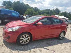 Salvage cars for sale at Mendon, MA auction: 2012 Hyundai Accent GLS