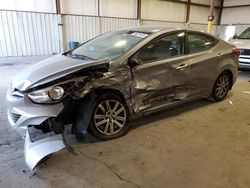 Salvage cars for sale at Pennsburg, PA auction: 2015 Hyundai Elantra SE