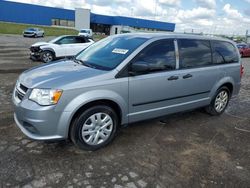 Vehiculos salvage en venta de Copart Woodhaven, MI: 2015 Dodge Grand Caravan SE