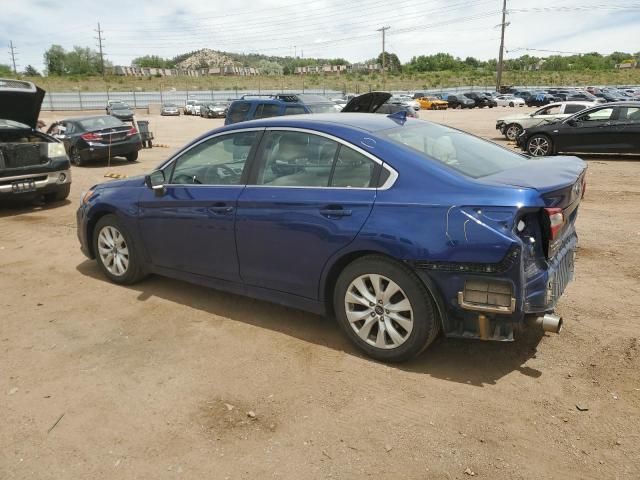 2016 Subaru Legacy 2.5I Premium