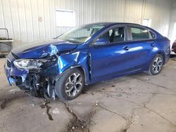 Salvage cars for sale from Copart Franklin, WI: 2021 KIA Forte FE