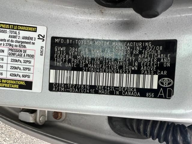 2009 Toyota Corolla Base