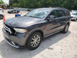 Salvage cars for sale at Knightdale, NC auction: 2017 Dodge Durango SXT