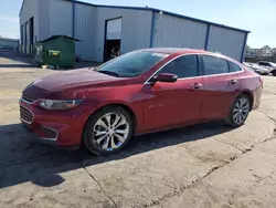 Salvage cars for sale at Tulsa, OK auction: 2017 Chevrolet Malibu Premier