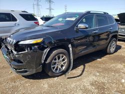 Salvage cars for sale at Elgin, IL auction: 2016 Jeep Cherokee Latitude