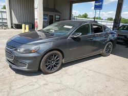 Chevrolet Malibu lt salvage cars for sale: 2017 Chevrolet Malibu LT