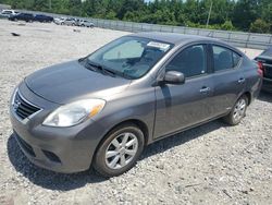 Salvage cars for sale at Memphis, TN auction: 2014 Nissan Versa S