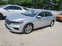 Volkswagen salvage cars for sale: 2020 Volkswagen Passat SE