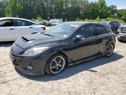 Salvage cars for sale at North Billerica, MA auction: 2011 Mazda Speed 3