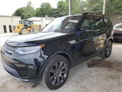 Salvage cars for sale at Hueytown, AL auction: 2017 Land Rover Discovery HSE