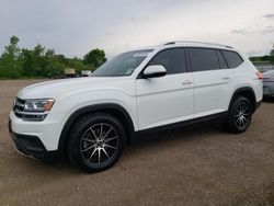 Salvage cars for sale at Columbia Station, OH auction: 2019 Volkswagen Atlas S