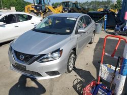 Salvage cars for sale at Windsor, NJ auction: 2017 Nissan Sentra S