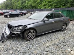 Salvage cars for sale from Copart Waldorf, MD: 2016 Mercedes-Benz E 350 4matic