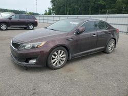 Salvage cars for sale at Dunn, NC auction: 2014 KIA Optima EX