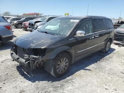 Salvage cars for sale at Cahokia Heights, IL auction: 2015 Chrysler Town & Country Touring L