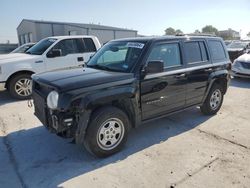 Salvage cars for sale at Tulsa, OK auction: 2017 Jeep Patriot Sport