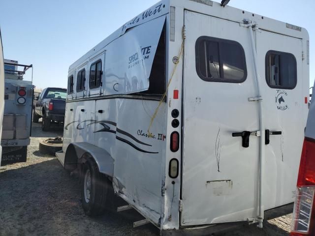 2015 Trail King Horse Trailer