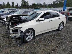 Salvage cars for sale at Graham, WA auction: 2010 Acura TSX