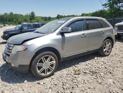 Salvage cars for sale at Candia, NH auction: 2008 Ford Edge Limited