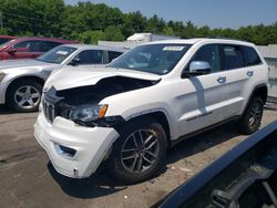 Salvage cars for sale at Exeter, RI auction: 2021 Jeep Grand Cherokee Limited