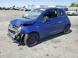 Salvage cars for sale at Bakersfield, CA auction: 2012 Fiat 500 POP