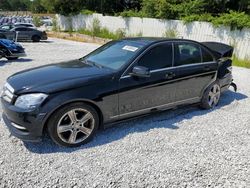 Mercedes-Benz salvage cars for sale: 2011 Mercedes-Benz C 300 4matic