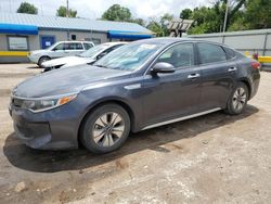 Salvage cars for sale at Wichita, KS auction: 2017 KIA Optima Hybrid