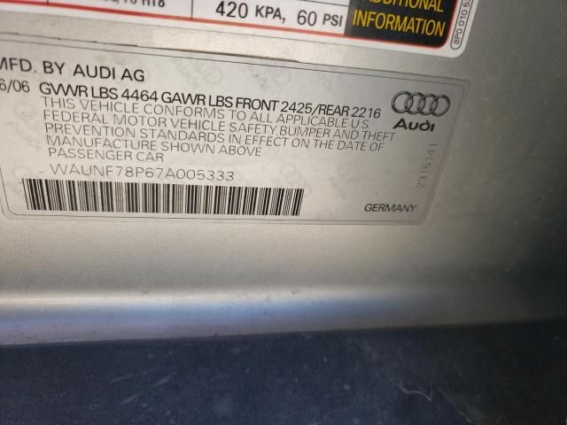 2007 Audi A3 2.0 Premium