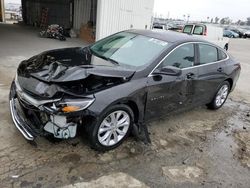 Carros salvage para piezas a la venta en subasta: 2022 Chevrolet Malibu LT