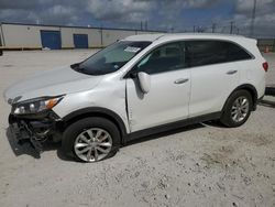 Salvage cars for sale at Haslet, TX auction: 2017 KIA Sorento LX