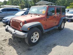 Jeep salvage cars for sale: 2014 Jeep Wrangler Unlimited Sport