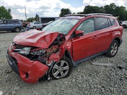 Vehiculos salvage en venta de Copart Mebane, NC: 2014 Toyota Rav4 XLE