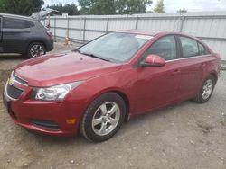 Salvage cars for sale at Finksburg, MD auction: 2012 Chevrolet Cruze LT