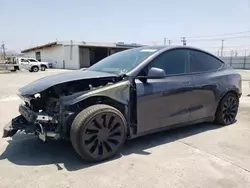 Salvage cars for sale at Sun Valley, CA auction: 2023 Tesla Model Y