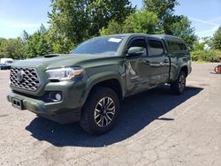 Toyota salvage cars for sale: 2021 Toyota Tacoma Double Cab