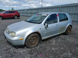 Salvage cars for sale at Ottawa, ON auction: 2002 Volkswagen Golf GLS TDI