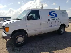 Salvage trucks for sale at Greenwood, NE auction: 2006 Ford Econoline E350 Super Duty Van