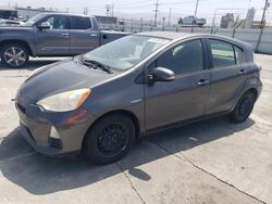 Salvage cars for sale at Sun Valley, CA auction: 2012 Toyota Prius C