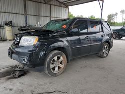 Salvage cars for sale at Cartersville, GA auction: 2014 Honda Pilot EXL