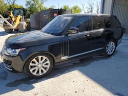 2016 Land Rover Range Rover HSE en venta en Franklin, WI