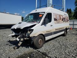 Salvage cars for sale from Copart Windsor, NJ: 2010 Mercedes-Benz Sprinter 2500