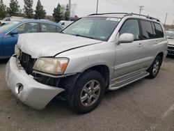 Toyota Highlander Limited salvage cars for sale: 2006 Toyota Highlander Limited