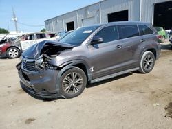 Salvage cars for sale at Jacksonville, FL auction: 2016 Toyota Highlander XLE