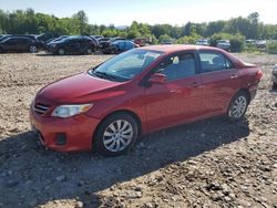 2013 Toyota Corolla Base en venta en Candia, NH