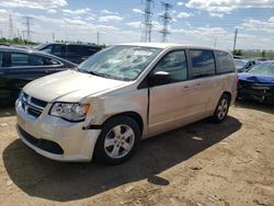 Salvage cars for sale from Copart Elgin, IL: 2013 Dodge Grand Caravan SE